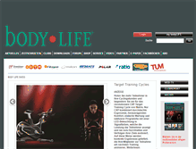 Tablet Screenshot of bodylifeswiss.ch